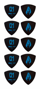  prompt decision * new goods * free shipping ESP PD-Miku05B/10 pieces set Hatsune Miku signature guitar pick / mail service 