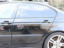 BMW 330i Mスポーツ E46 3シリーズ 04年 AV30 左リアドア (在庫No:512801) (7430)_画像1