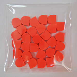 ★正規品★未使用★レゴ★30個★タイル★半円★コーラル★1×1★Lego★coral★