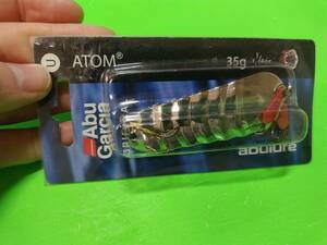 アブ　ＡＢＵ　アトム　ＡＴＯＭ　３５ｇ　新品未開封　アブガルシア　　サケ　サーモン　アキアジ　レイクトラウト　イトウ