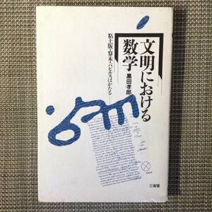 ＊文明における数学　粘土版・算木・パピルスはかたる　　　著者：黒田孝郎　　発行所 ：三省堂　　発行年月日 ： 1986年7月15日 第１刷