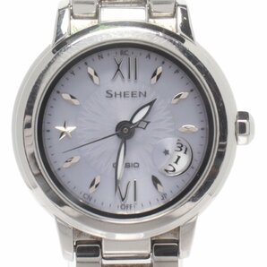 カシオ 腕時計 SHW-1500D-1AJF SHEEN ソーラー レディース CASIO [0304]の画像1