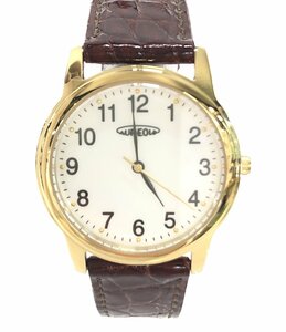 腕時計 SW-467MD クオーツ ホワイト レディース AUREOLE [0502]