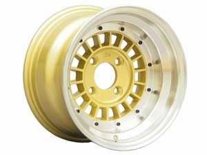 (復刻)フォーカスレーシング スポーク ホイール 14×8.0 -13 114.3 4H (ゴールド