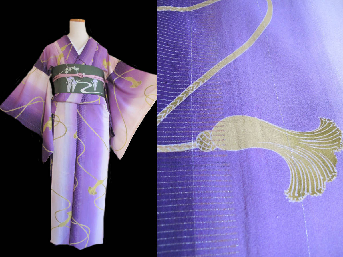 ヤフオク! -アンティーク着物 紫の中古品・新品・未使用品一覧