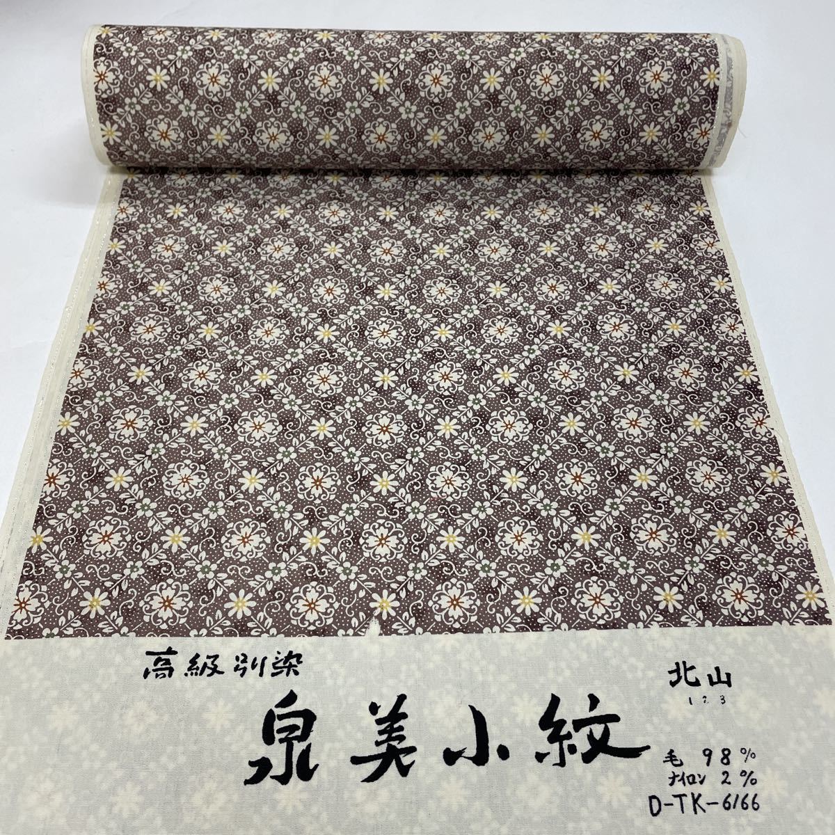 竺仙 小紋 着尺 反物 新古品 未仕立て | labiela.com