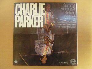 (52551)LP　Charlie Parker　/　Summit Meeting At Birdland　チャーリー・パーカー　USED