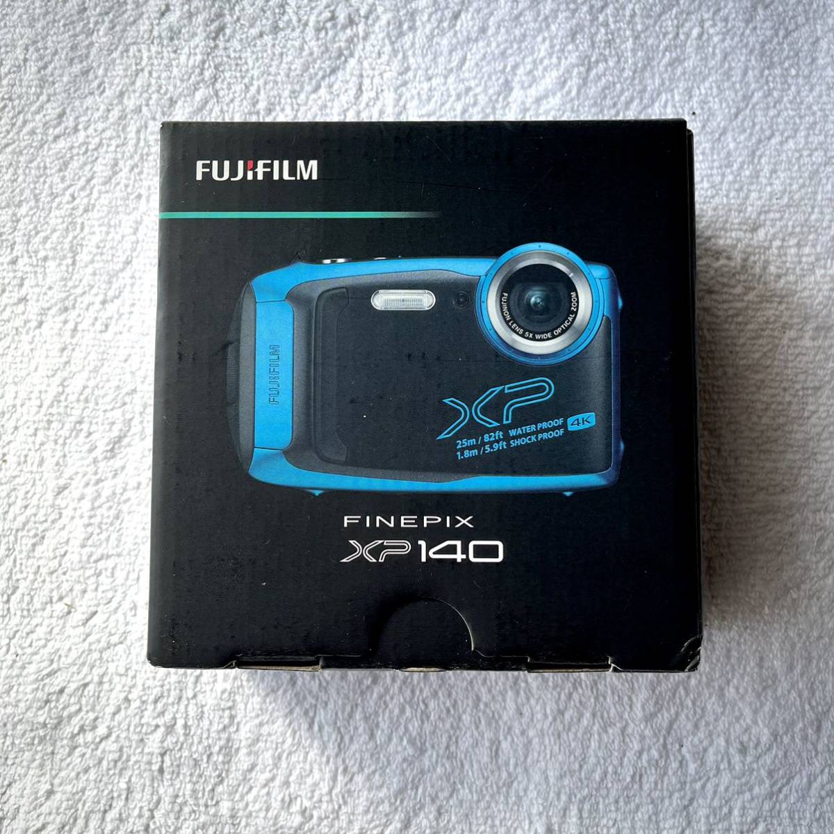 防水デジタルカメラ FUJI FILM FINEPIX XP140 スカイブルー デジタル 