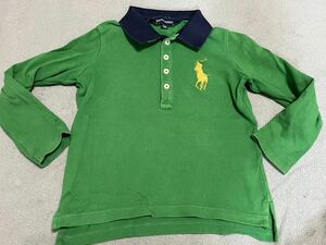  Ralph Lauren 100 polo-shirt with long sleeves big po knee 