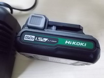 即決7500円　新品　HiKOKI　日立工機　BSL1215　バッテリー　と　UC12SL　急速充電器_画像3