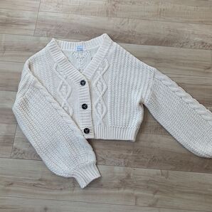 【to the sea】 ケーブルカーディガン カーディガン