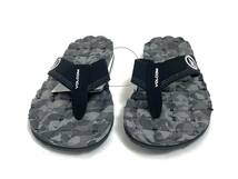 VOLCOM ボルコム V0812350GRC① メンズ US10 28cm ビーチサンダル BeachSandal ビーサン グレー系 迷彩色 靴 ヴォルコム 新品即決 送料無料_画像2