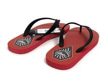 VOLCOM ボルコム V0812353RNR① メンズ US7 25cm ビーチサンダル BeachSandal ビーサン 赤色 リボン・レッド ヴォルコム 新品即決 送料無料_画像4