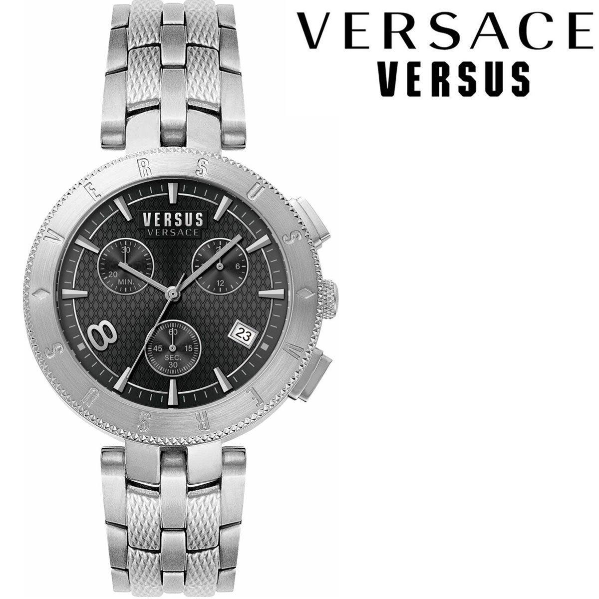 ついに再販開始！】 VERSACE ヴェルサーチ 時計 シルバー VEK400521