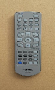 東芝 ポータブルDVDプレーヤー リモコン MEDR70JX TOSHIBA DVDプレーヤー