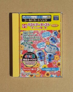 [ junk ]e-karapo pillar series common Gold cartridge G-15 the best artist Morning Musume. other Vol.5 karaoke pchi moni 