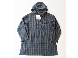 ENGINEERED GARMENTS Bush Shirt - Cotton Flannel Plaid プルオーバーシャツ サイズS/エンジニアドガーメンツ