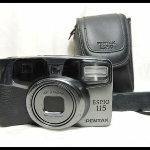 Q PENTAX ペンタックス ESPIO115 AF ZOOM 38㎜～115㎜ コンパクトカメラ フィルムカメラ ジャンク 動作未確認の画像1