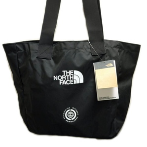 US限定新品 THE NORTH FACE TOTE EWC S トートバッグ エコバッグ(ブラック) ノースフェイス 軽量 黒 日本未発売/c2 の画像2