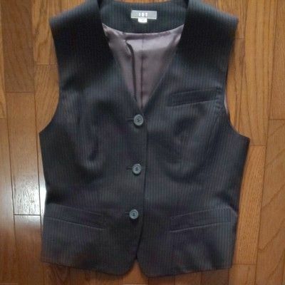 会社制服 ベスト 事務服 オフィスユニフォーム サイズ13 OL制服 中古品です