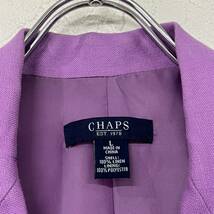 ビンテージ　CHAPS　リネン　テーラード　ジャケット　レディース　古着　230314_画像3