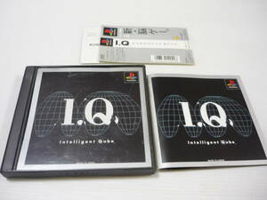 [管00]【送料無料】ゲームソフト PS1 I.Q intelligent qube SCPS-10029 プレステ PlayStation IQ インテリジェントキューブ