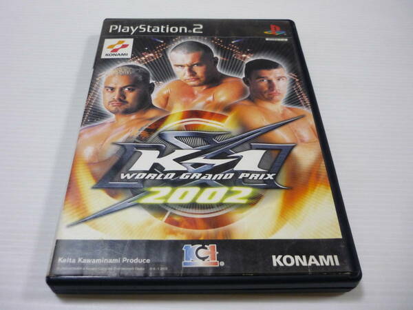 [管00]【送料無料】ゲームソフト PS2 K-1 WORLD GRAND PRIX 2002 SLPM-65202 プレステ PlayStation