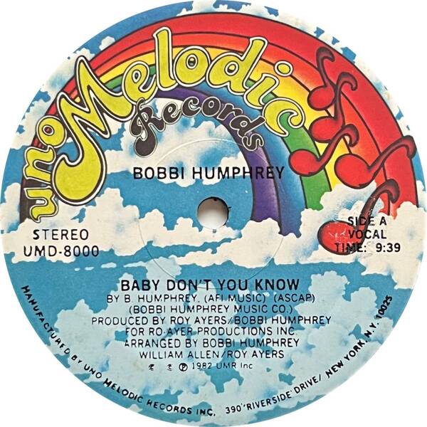 Bobbi Humphrey - Baby Don't You Know