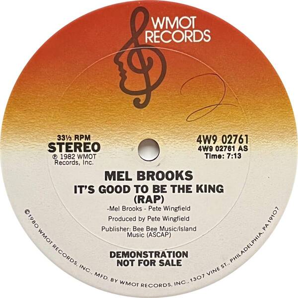 Mel Brooks - It's Good To Be The King (Promo)