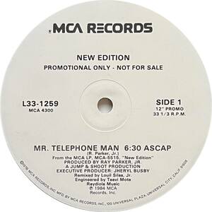 New Edition - Mr. Telephone Man (US Promo)