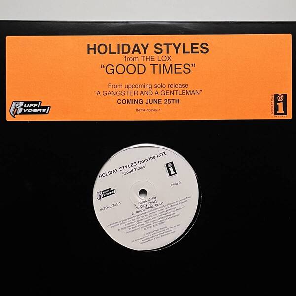 Holiday Styles - Good Times (USオリジナル/プロモオンリー/Promo)