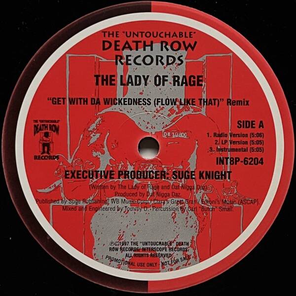 The Lady Of Rage - Get With Da Wickedness (Flow Like That) Remix (USオリジナル/プロモオンリー/Promo)