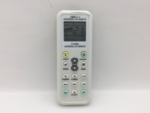 UNIVERSAL A/C REMOTE　リモコン　K-1028E　中古品M-7502