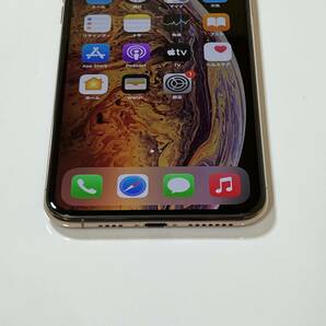 (美品) SIMフリー iPhone Xs Max ゴールド 64GB MT6T2J/A バッテリー最大容量80％ アクティベーションロック解除済の画像5