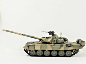 ☆塗装済み完成品☆ Heng Long 2.4GHz 1/16 戦車ラジコン ロシア主力戦車 T-90 3938-1 【赤外線バトルシステム付 対戦可能 Ver.7.0】