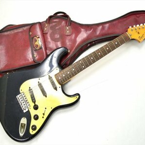 KM447●現状品●Squire by Fender Stratocaster スクワイア フェンダー ストラトキャスター エレキギター 日本製 ジャンク扱いの画像1