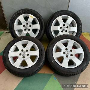 日産純正ホイール PIRELLIタイヤ 16x 6.0J ホイール4点セット。 195/60R16