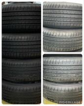 (商品番号457)Az sports 社外アルミホイール。バリ山国産タイヤ 17 インチ+38 pcd114.3/5H 215/65R17 Yokohamaタイヤ4本 セット。 _画像4