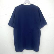 deadstock Made in USA anvil tradition 半袖Tシャツ XL ネイビー 無地 heavy weight 5.4oz_画像2