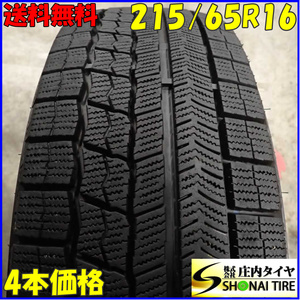 冬4本SET 会社宛 送料無料 215/65R16 98Q ナンカン WINTERSAF WS-1 アルファード エクストレイル ヴェゼル プレサージュ MPV 特価 NO,C3686