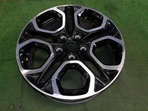 ☆　ホイール　1本　スズキ　SUZUKI　純正　17×6.5J　PCD114.3　5H　17インチ　ブラックポリッシュ　スイフト　☆