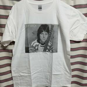 JEFF BECK　ジェフベック 追悼 Tシャツ【Lサイズ】V 送料無料/新品 (検) ヴィンテージ Vintage バンドTシャツ ローリングストーンズ