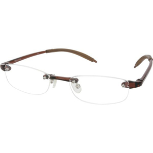 ☆ クリアブラウン ☆ 度数1.00 リーディンググラス メンズ 通販 レディース 弾力性 老眼鏡 シニアグラス メガネ 眼鏡 めがね Senior Flex