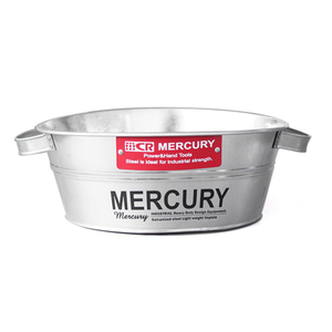 * GALVA black Mercury bucket mail order tin plate bucket miscellaneous goods stylish MERCURYtab bucket tin plate steel gardening flower ....