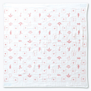 * карты SANDPINK марля одеяло сделано в Японии почтовый заказ подарок покрывало из марли . днем . Kett покрывало из марли покрывало покрывало на колени празднование рождения коробка 