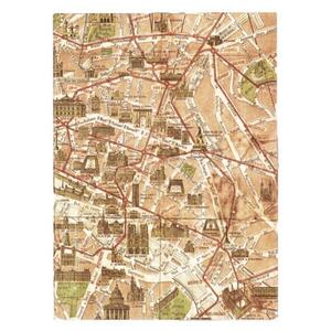 * Paris map book cover free size mail order library a5 b6 four six stamp separate volume lovely Thai Beck stylish reading book@ present book@ liking bla