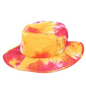 * Thai large ORANGE * TYO-100.58cm hat lady's uv mail order folding ... adventure hat safari hat UV cut Kids 