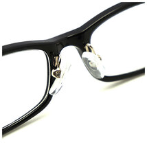 ☆ ブラック ☆ 度数1.00 メガネ ブルーライトカット 通販 クリアビュータイプ PCメガネ PCめがね PC眼鏡 老眼鏡 リーディンググラス めが_画像8