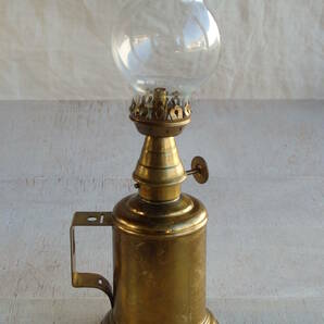 フランスアンティーク オイルランプ 灯具 ランタン 蚤の市 ブロカント ランタン 古道具 仏の画像8