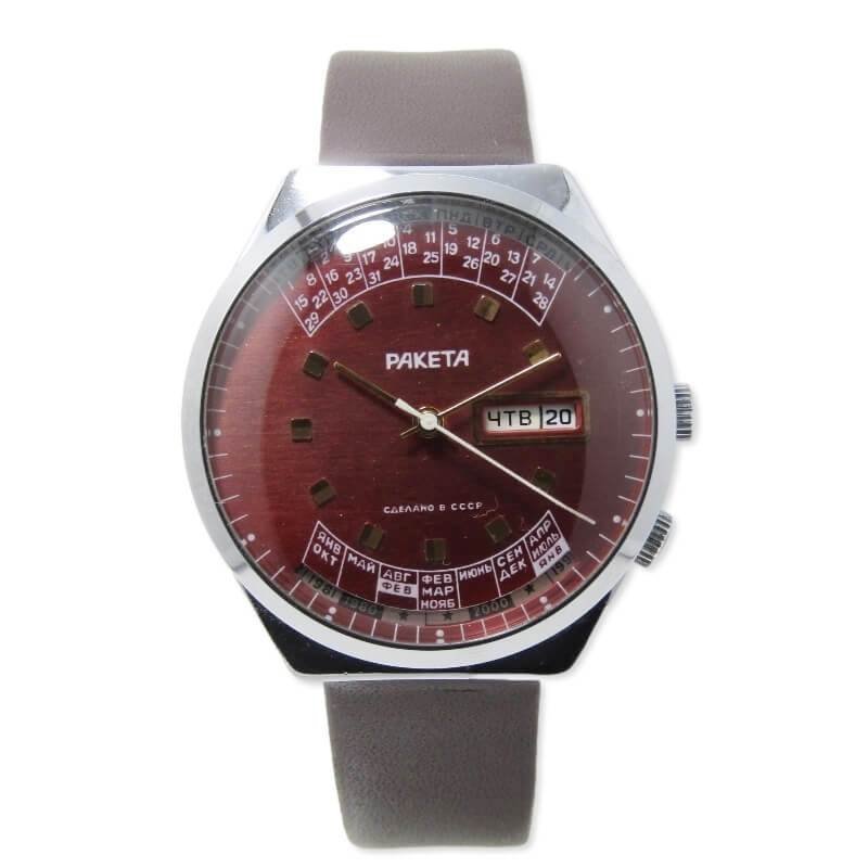 限定アイテム販売 【レア物】PAKETA ラケタ 腕時計 手巻き ロシア 旧 